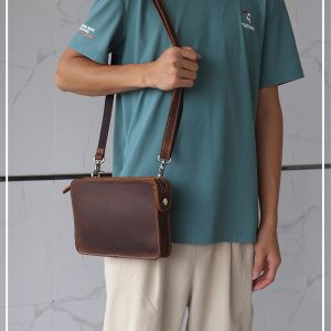 TÚI ĐEO CHÉO DA BÒ CAO CẤP YH3241