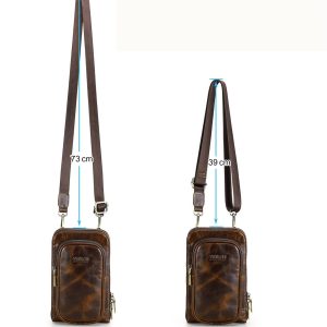 TÚI ĐEO CHÉO DA BÒ SÁP CAO CẤP MB340