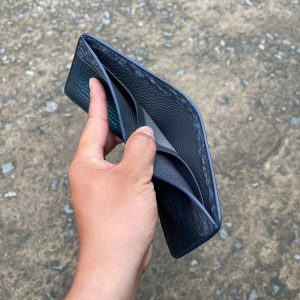 Ví Nam Mini Độc Bản – Da Hươu Cao Cổ Phối Cá Mập V35