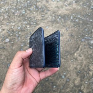 Ví Nam Mini Độc Bản – Da Hươu Cao Cổ Phối Cá Mập V35
