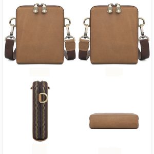 TÚI ĐEO CHÉO DA BÒ MINI 1072