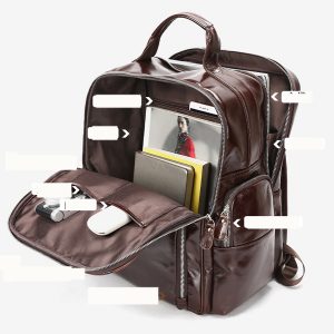 BALO THỜI TRANG NAM DA BÒ 2356