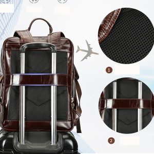 BALO THỜI TRANG NAM DA BÒ 2356