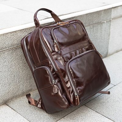 BALO THỜI TRANG NAM DA BÒ 2356