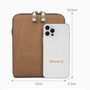 TÚI ĐEO CHÉO DA BÒ MINI 1072