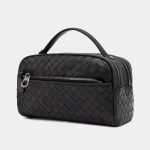 TÚI GOLF DA BÒ ĐAN TAY THỦ CÔNG 31187-1