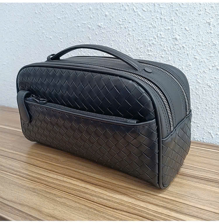 TÚI GOLF DA BÒ ĐAN TAY THỦ CÔNG 31187-1 - Ảnh 7