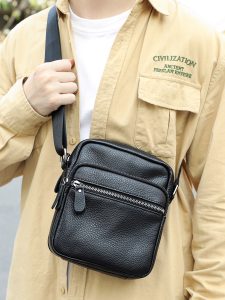 TÚI ĐEO CHÉO DA BÒ THỦ CÔNG 6190