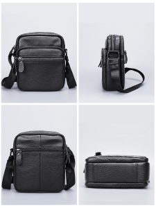 TÚI ĐEO CHÉO DA BÒ THỦ CÔNG 6190