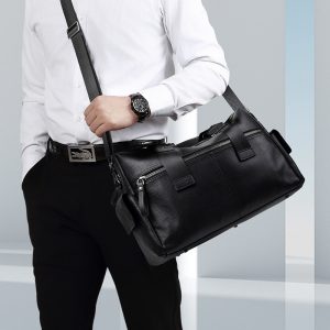 TÚI ĐEO CHÉO DA BÒ 36-55L