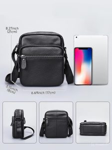 TÚI ĐEO CHÉO DA BÒ THỦ CÔNG 6190