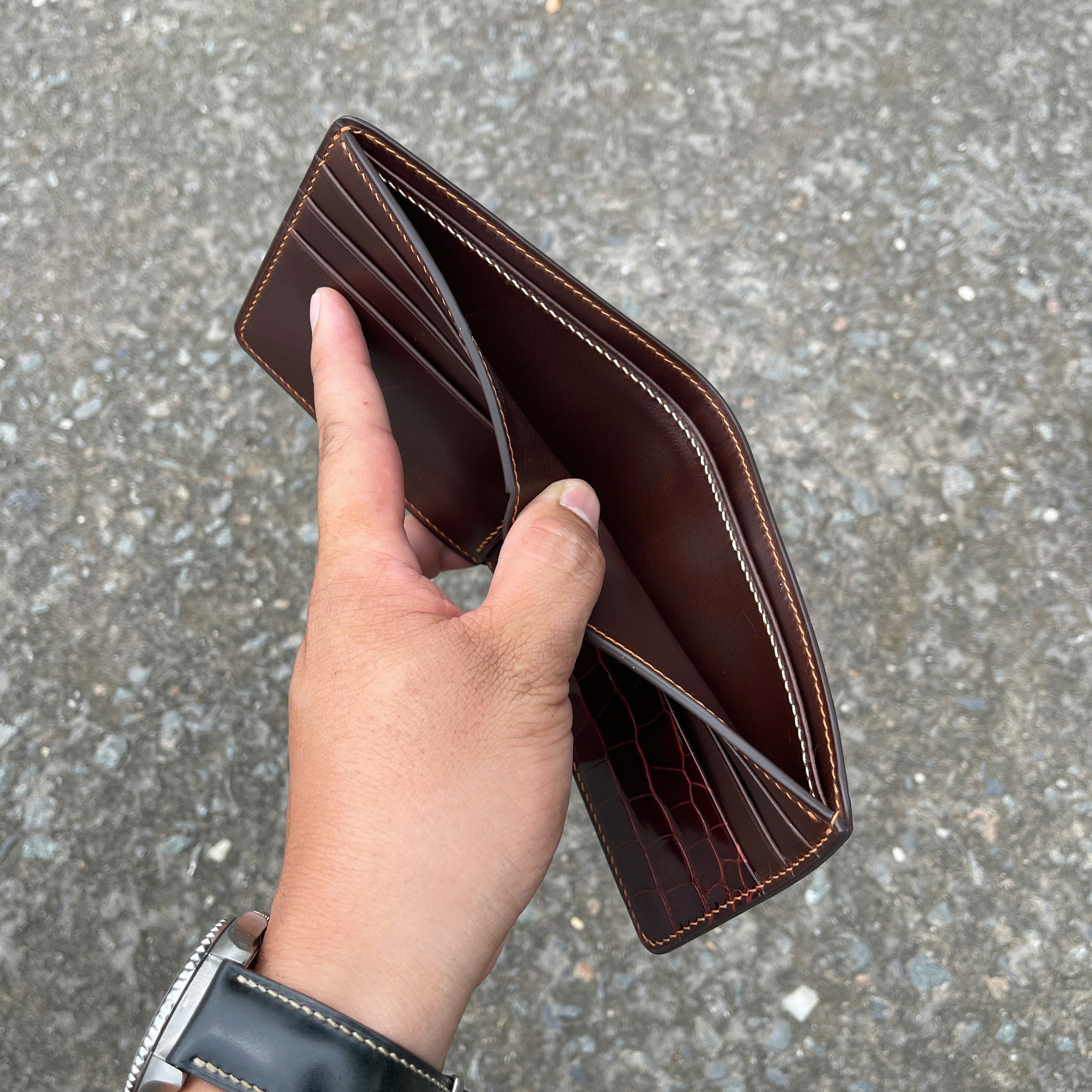 VÍ DA CÁ SẤU ALIGRATO VDCS01