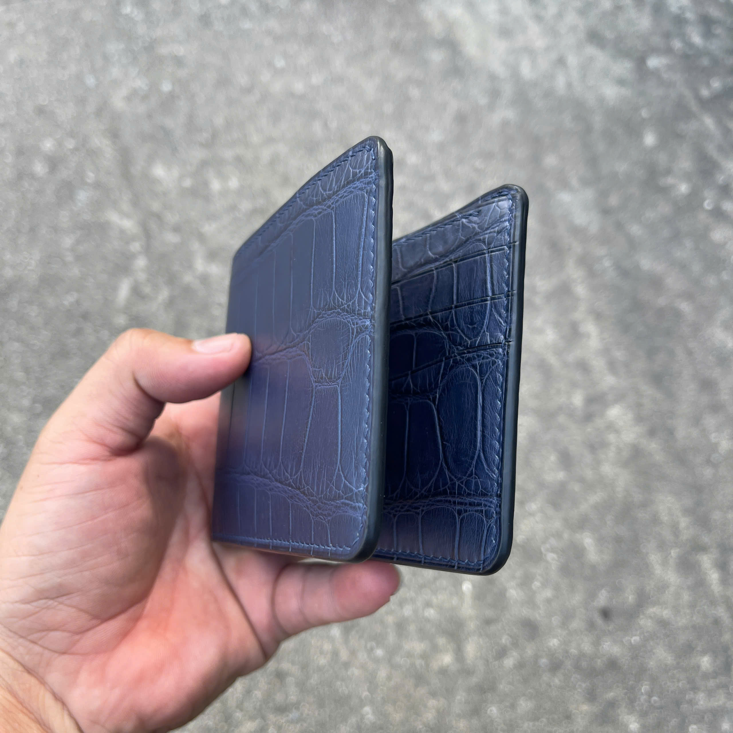 VÍ DA ĐUÔI CÁ SẤU ALIGRATO VDCS02