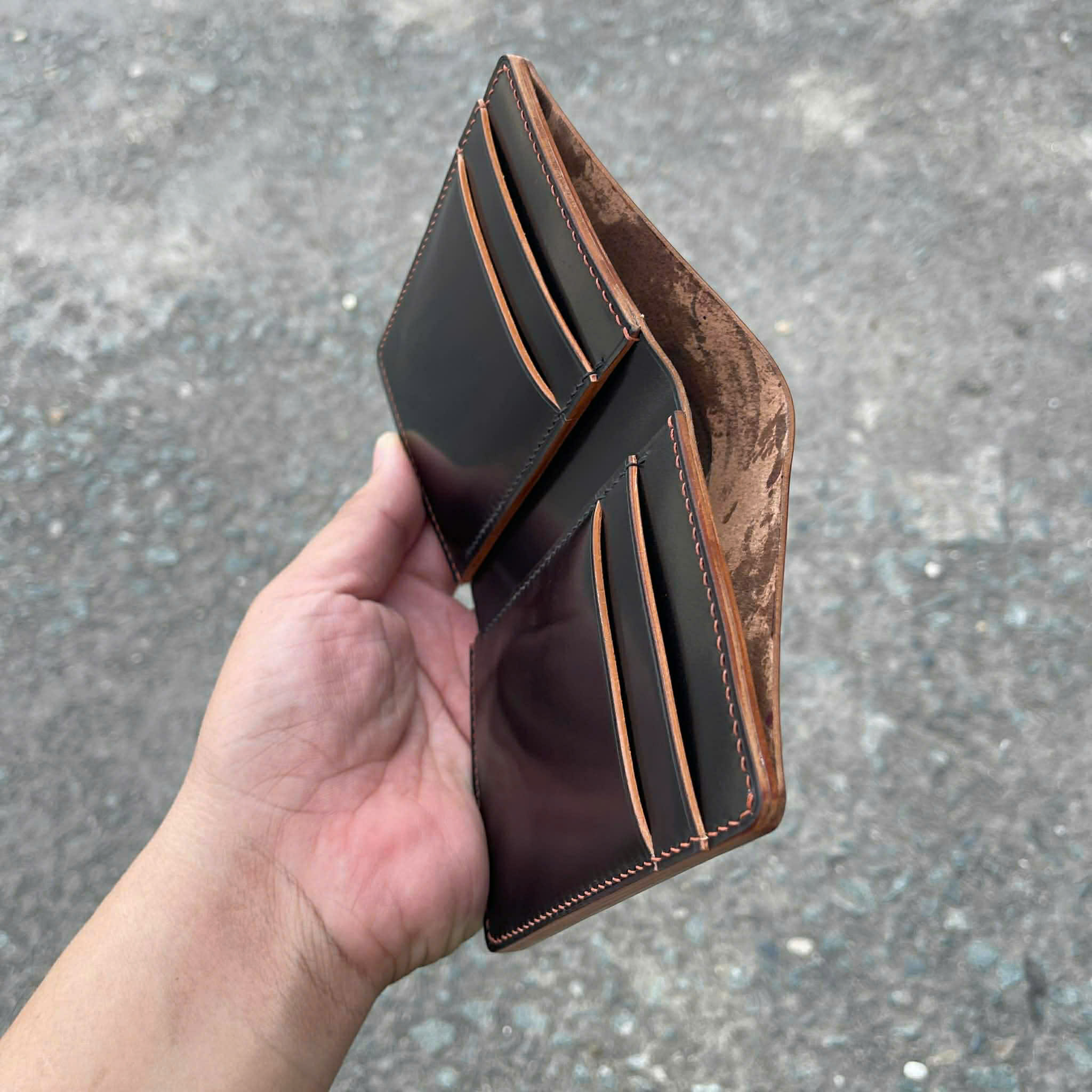 VÍ HADMADE DA SHELL CORDOVAN VDN09