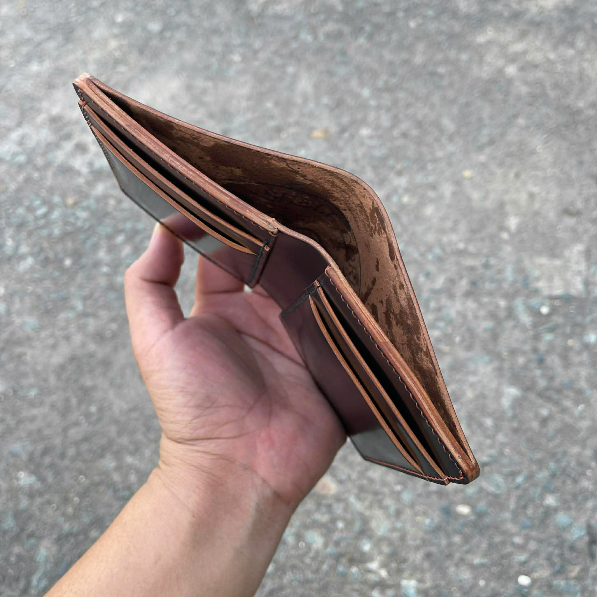 VÍ HADMADE DA SHELL CORDOVAN VDN09