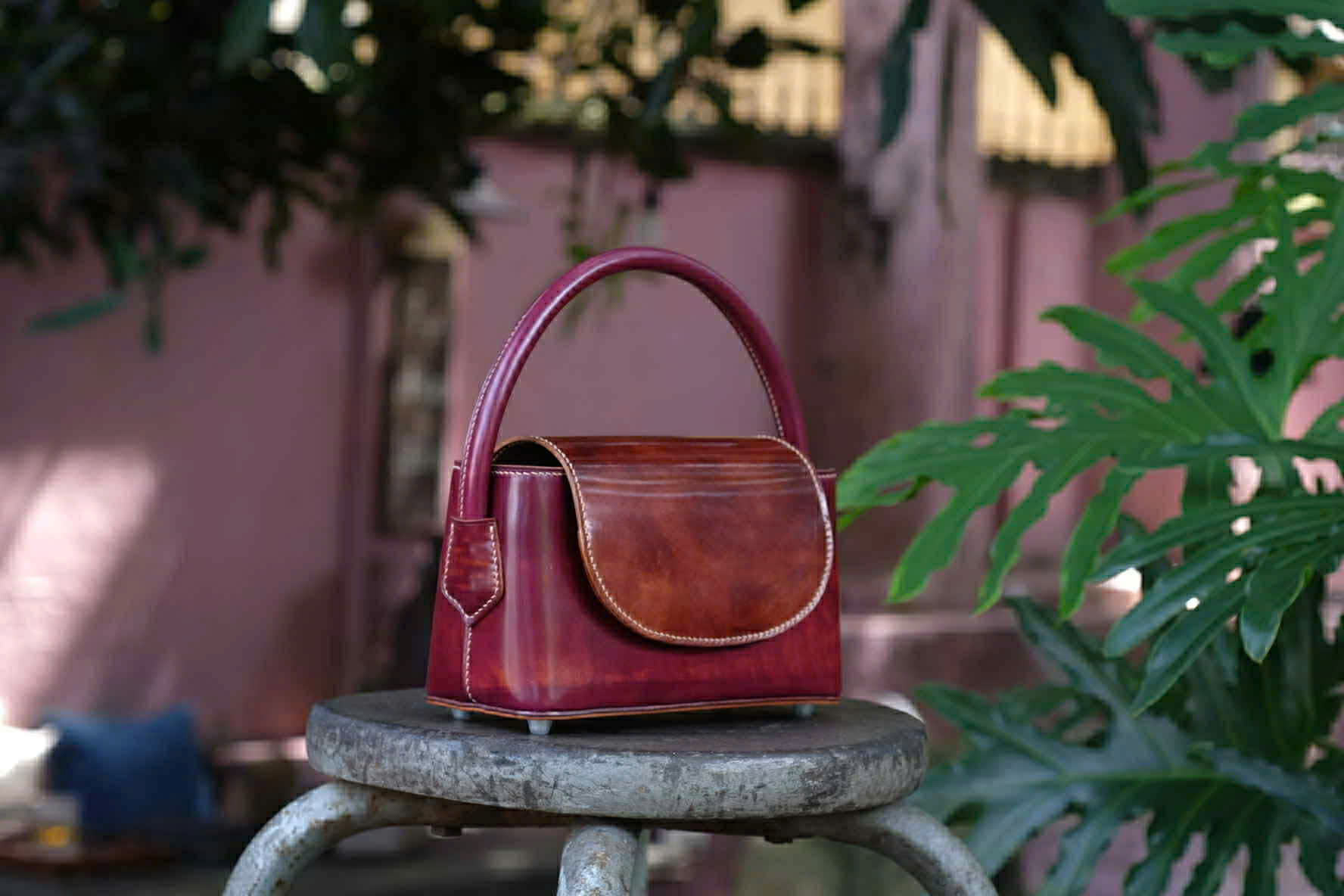 TÚI XÁCH DA SHELL CORDOVAN ROCADO TXCT99