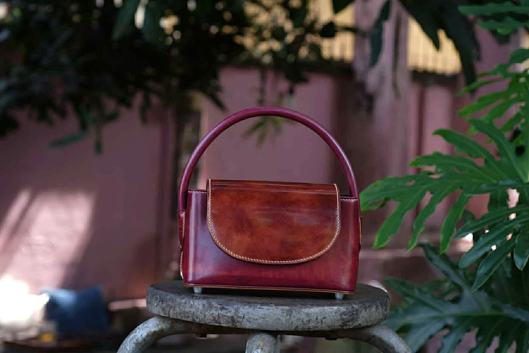 TÚI XÁCH DA SHELL CORDOVAN ROCADO TXCT99