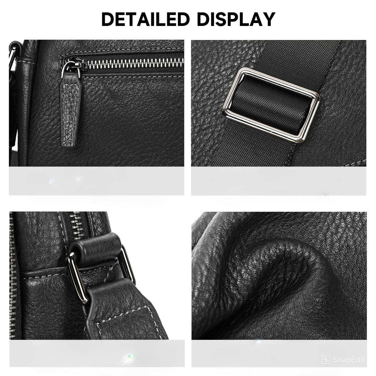 TÚI ĐEO CHÉO DA BÒ 9256