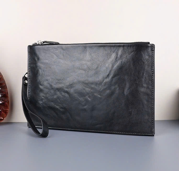 CLUTCH CẦM TAY DA BÒ CAO CẤP 8869