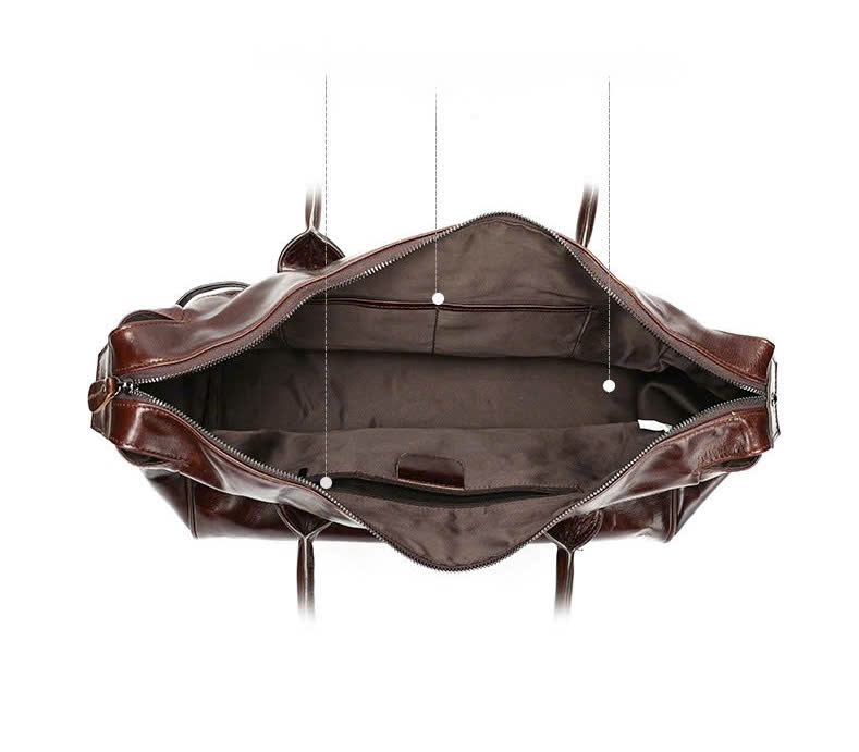 Túi Trống Du Lịch Da Bò Cao Cấp 8822 - Ảnh 6