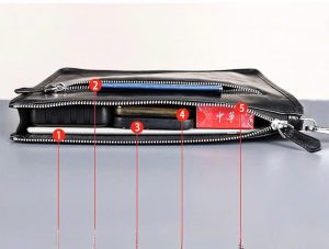 CLUTCH CẦM TAY DA BÒ CAO CẤP 8572