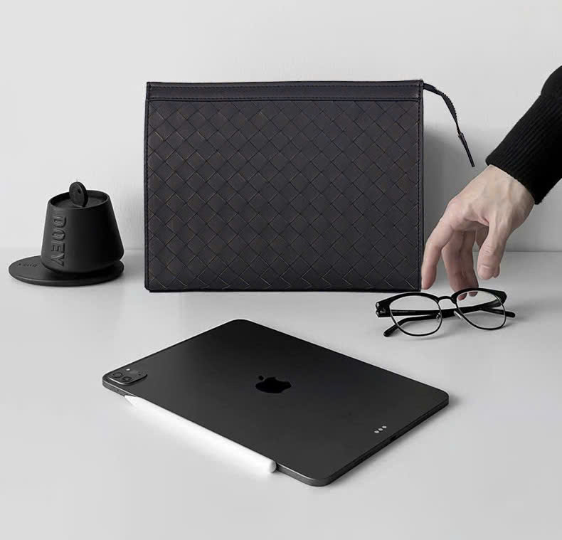 CLUTCH CẦM TAY DA BÒ CAO CẤP 3821-2 - Ảnh 5