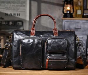 TÚI DU LỊCH DA BÒ CAO CẤP 7406