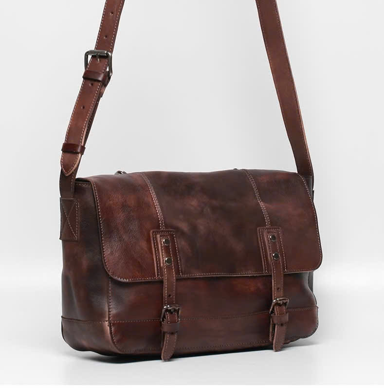 TÚI ĐEO CHÉO NAM Y9098 Da Bò Cao Cấp - Ảnh 13