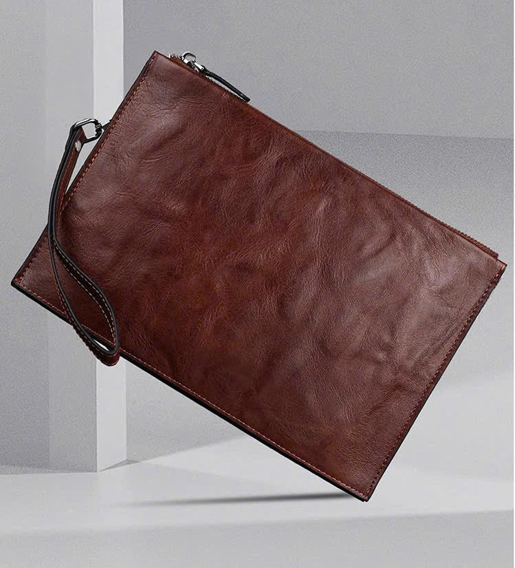 CLUTCH CẦM TAY DA BÒ CAO CẤP 8869