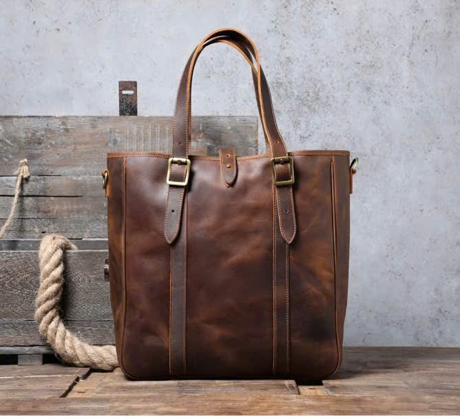 TÚI TOTE DA BÒ CAO CẤP 1003 - Ảnh 3