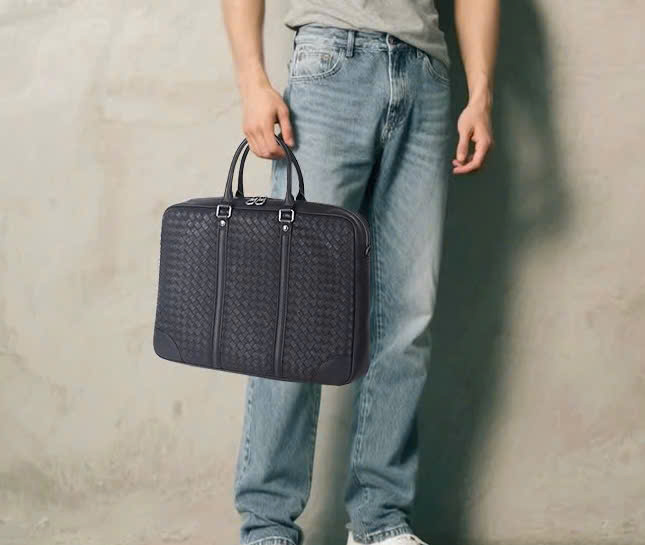 TÚI CÔNG SỞ DA BÒ CAO CẤP 5328 - Ảnh 7