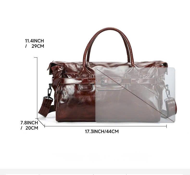 Túi Trống Du Lịch Da Bò Cao Cấp 8822