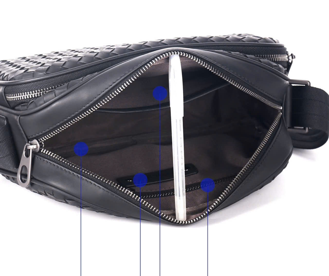 TÚI ĐEO CHÉO DA BÒ CAO CẤP 2593 - Ảnh 6