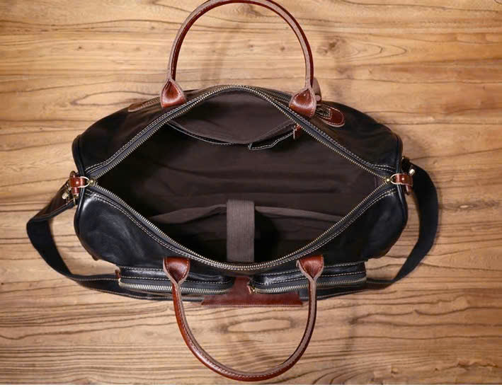 TÚI DU LỊCH DA BÒ CAO CẤP 7406 - Ảnh 3