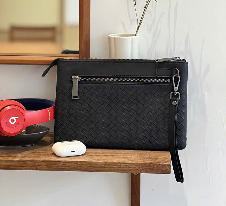 CLUTCH CẦM TAY DA BÒ CAO CẤP 1219 - Ảnh 8