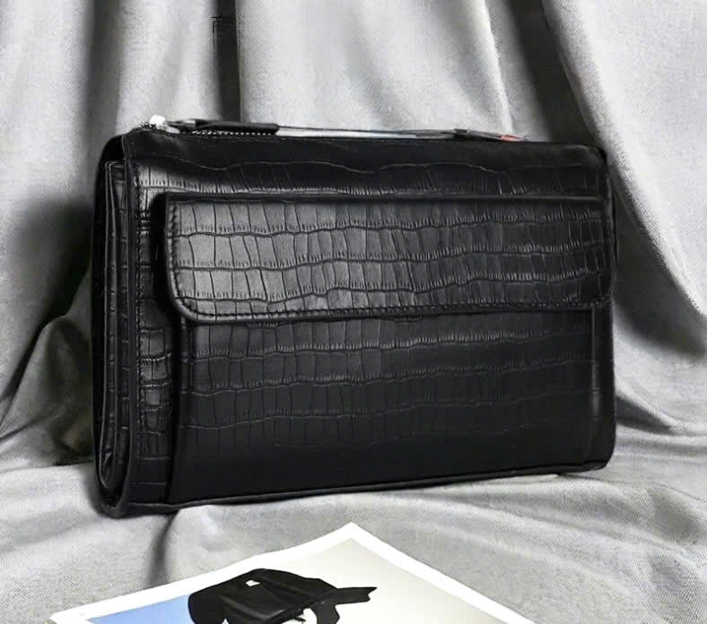 CLUTCH CẦM TAY DA BÒ CAO CẤP 8544-3 - Ảnh 2