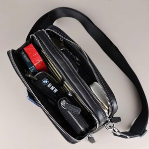 TÚI ĐEO CHÉO DA BÒ CAO CẤP 7810-1