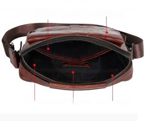 TÚI ĐEO CHÉO DA BÒ CAO CẤP 7771