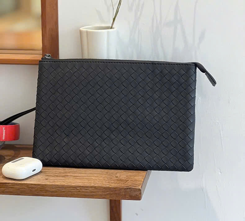 CLUTCH CẦM TAY DA BÒ CAO CẤP 1219 - Ảnh 9