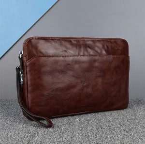 CLUTCH CẦM TAY DA BÒ CAO CẤP 8574-3