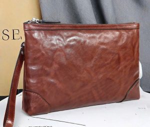 CLUTCH CẦM TAY DA BÒ CAO CẤP 8855