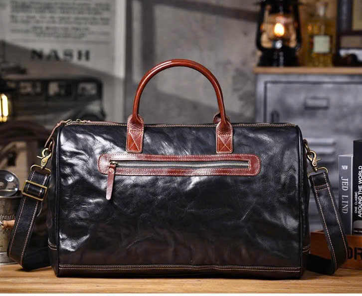 TÚI DU LỊCH DA BÒ CAO CẤP 7406 - Ảnh 4