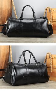 Túi Trống Du Lịch Da Bò Cao Cấp 8706-2