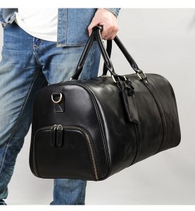 Túi Trống Du Lịch Da Bò Cao Cấp 8706-2