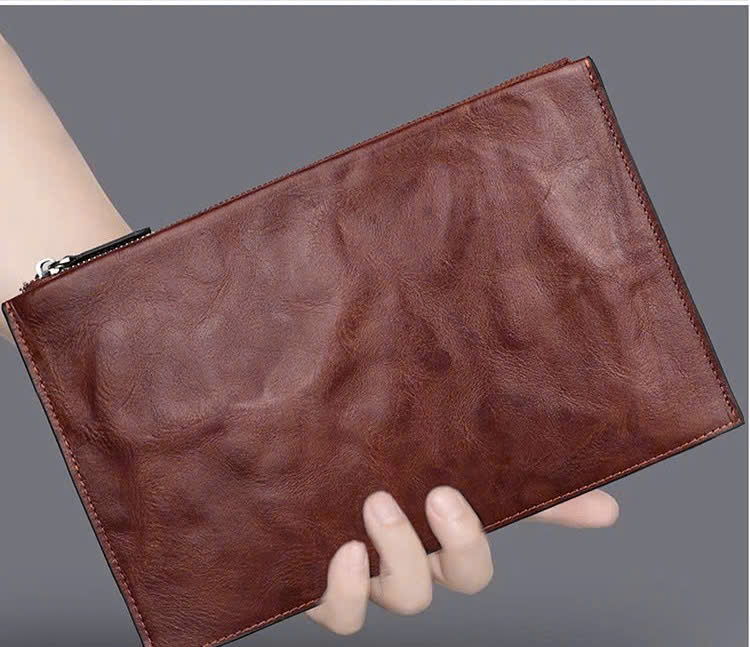 CLUTCH CẦM TAY DA BÒ CAO CẤP 8869