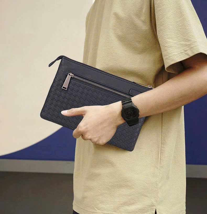 CLUTCH CẦM TAY DA BÒ CAO CẤP 1219 - Ảnh 4