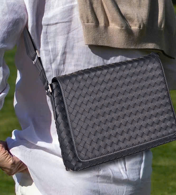 TÚI ĐEO CHÉO DA BÒ CAO CẤP 3854-2 - Ảnh 6