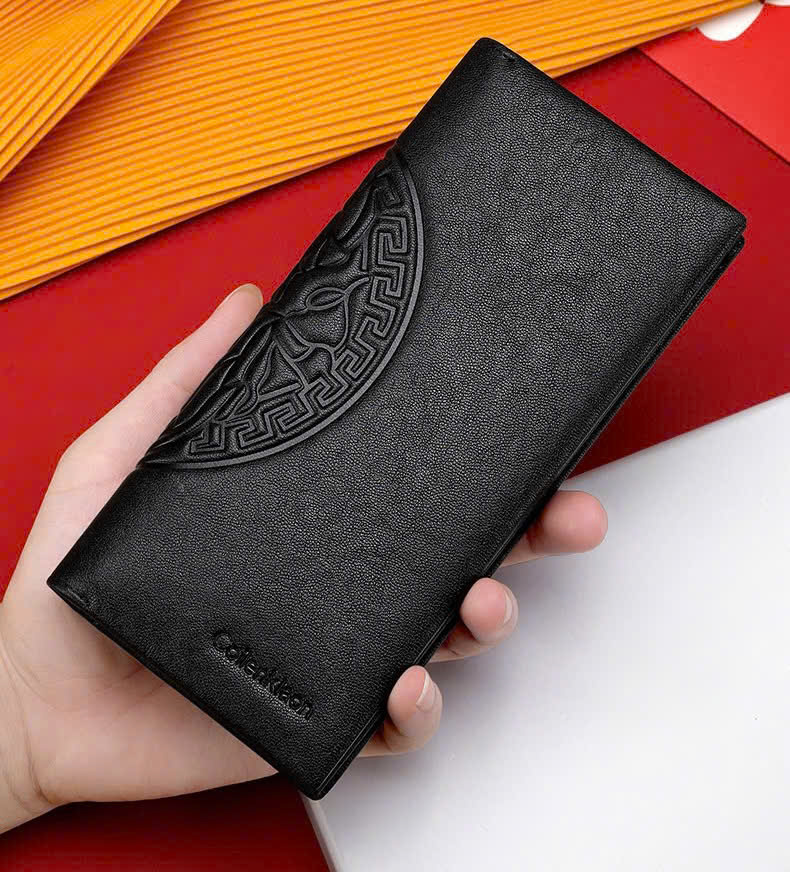 VÍ DÀI DA BÒ CAO CẤP QJ6002