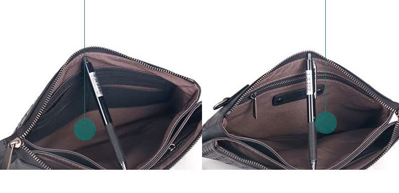 CLUTCH CẦM TAY DA BÒ CAO CẤP 1219 - Ảnh 3