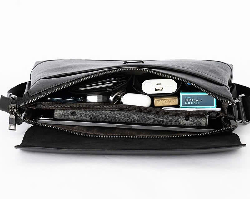 TÚI ĐEO CHÉO DA BÒ CAO CẤP 6702 - Ảnh 6